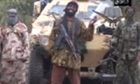A grab made on May 5, 2014 from a video by Boko Haram leader Abubakar Shekau